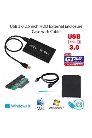 2.5 Hdd Kutusu Usb 3.0 Harddisk Kutusu - Micro Usb 3.0 Giriş