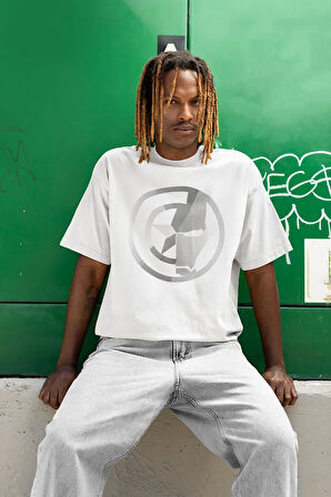 Marvel Kaptan Amerika Iron Man Baskılı Unisex Oversize Tişört