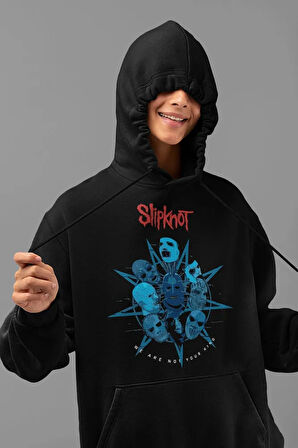 Slipknot We Are Not Your Kind Yazılı Unisex Oversize Hoodie