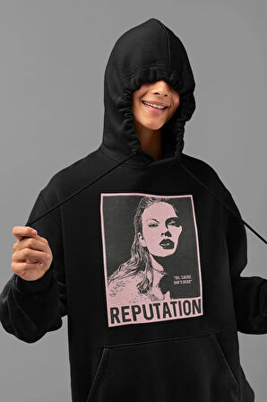 Oh Cause She Is Dead Yazılı Unisex Oversize Taylor Swift Hoodie
