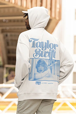 Taylor Swift Baskılı Unisex Oversize Şarkıcı Hoodie