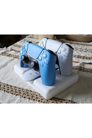 Dekoratif Joystick ve Kumanda Standı 2 Adet Kol Tutucu ve Kumanda Organizeri