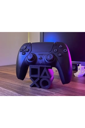 Özel Tasarım Duvara Monte veya  masaüstü PS5 Stand, Playstation5 Kol Tutucu Joystick, PS5 Kol Standı