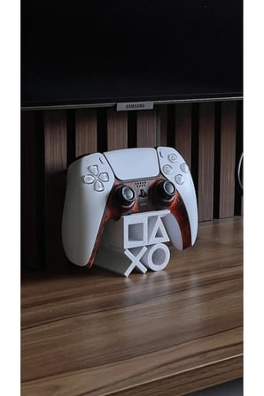 Özel Tasarım Duvara Monte veya  masaüstü PS5 Stand, Playstation5 Kol Tutucu Joystick, PS5 Kol Standı