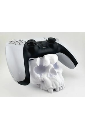 Kafatası Özel Tasarım Playstation5 Kol Tutucu Stand, PS5 Kol Standı, Joystick Standı, PS5 Kol Standı