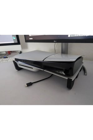 PS5 Slim Disc Yatay Stand Playtation 5 Slim CD Edition Uyumlu, CD Versiyon