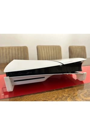 PS5 Slim Disc Yatay Stand Playtation 5 Slim CD Edition Uyumlu, CD Versiyon