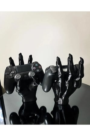 Dekoratif Kol Tutucu, Canavar El Joystick Kumanda Standı, DLC3DDESIGN Xbox / PS4 / PS5 Uyumlu