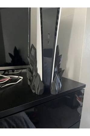 Ps5 Slım Crystal Stand (CD VERSİYON UYUMLU) Playstation 5 Dikey Stand Ps5 Stand Dijitalversiyon