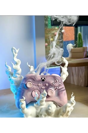 Ürkütücü Kontrol Ünitesi Standı PS4/PS5/XBOX Uyumlu Dualsense Kol Standı Joystick Standı Kol Tutucu