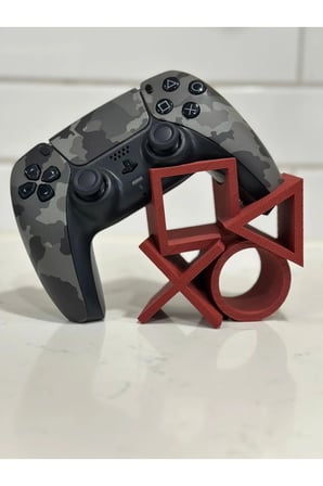 Özel Tasarım Ps5 Kol Tutucu Stand, Playstation Sembollü Joystick Standı, Dualsense Standı