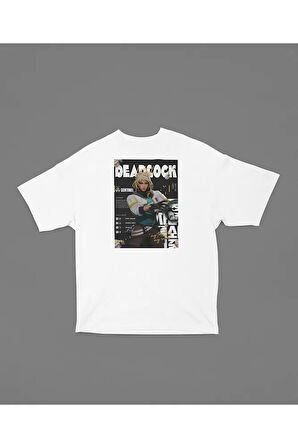 Valorant Deadlock Karakter Baskılı Unisex Oversize Tişört