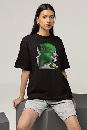 Doctor Doomsday Karakter Baskılı Unisex Oversize Marvel Tişört