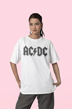AC DC Müzik Grubu Rock Metal Baskılı Unisex Tişört, Oversize Highway To Hell 1979 Tour Tişört