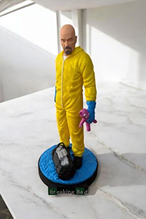 Walter White 3D SLA Baskı Koleksiyonluk Figür – El Boyamalı, Özel Tasarım