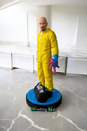 Walter White 3D SLA Baskı Koleksiyonluk Figür – El Boyamalı, Özel Tasarım