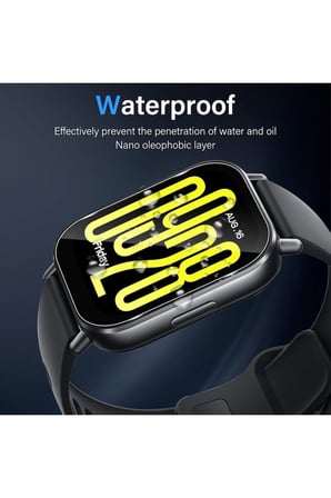 Redmi Watch 5 Active Uyumlu Cam 9H Ekran Koruyucu Kolay Kurulum Aparatlı Darbe Emici