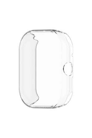 Xiaomi Redmi Watch 3 Active Uyumlu Şeffaf Silikon Kasa ve Ekran Koruyucu
