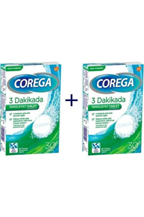 Diş Protez Temizleyici 30 Tablet-2 Adet