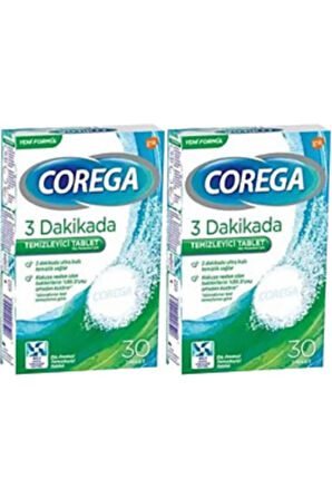 Diş Protez Temizleyici 30 Tablet-2 Adet