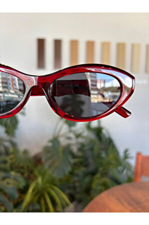 Wonderful Bordo CAt eye Güneş Gözlüğü