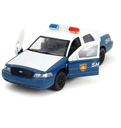 The Walking Dead - Rick Grimes Ford Crown Victoria Şerif Arabası | Jada 1:32 Ölçek