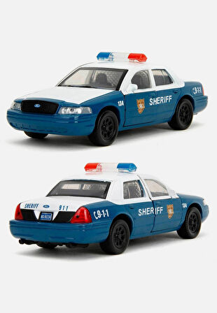 The Walking Dead - Rick Grimes Ford Crown Victoria Şerif Arabası | Jada 1:32 Ölçek