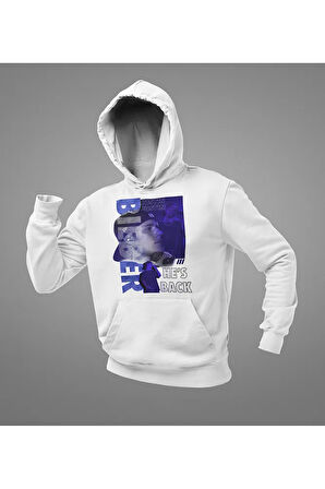 Justin Bieber He Is Back Yazılı Unisex Oversize Hoodie