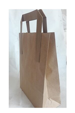 Happy Düzsaplı Toprak Kraft 22x30x12cm-250 Adet