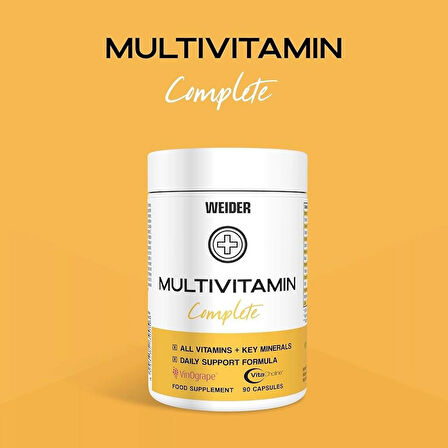 Weider Multivitamin Complete - 90 caps