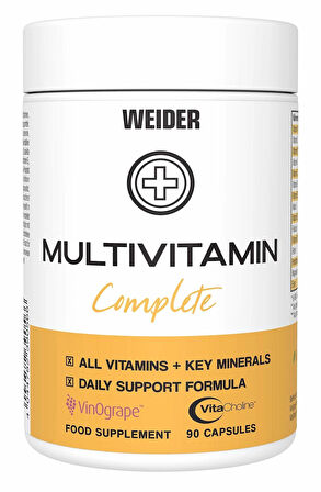 Weider Multivitamin Complete - 90 caps