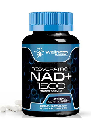Wellnees Labs Nad Resveratrol 1500 Mg 90 Kapsül