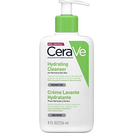 CeraVe Nemlendiren Temizleyici 236 Ml-SKT: 12M