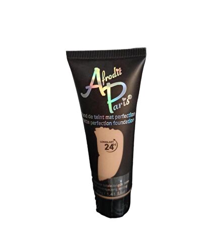 Afrodit Paris Matte Perfection Likit Fondöten 24 Longlast No: 3