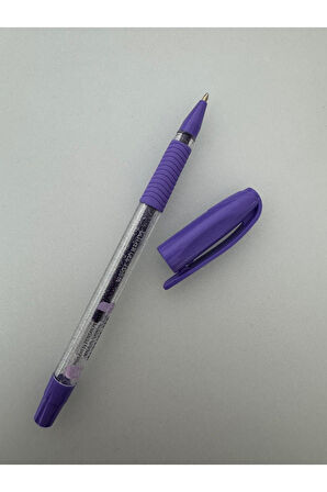 Jel Kalem Jely 1.0 MM Glıtter Simli Mor (3 Adet)