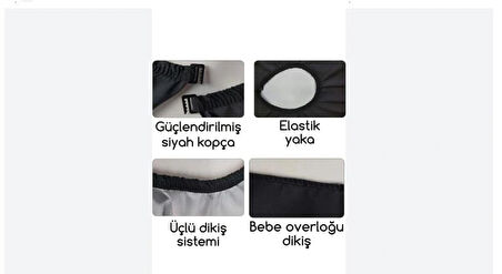 Penuar Berber Önlüğü Çocuk Penuarı Dijital Baskı Süper Çocuk Penuarı