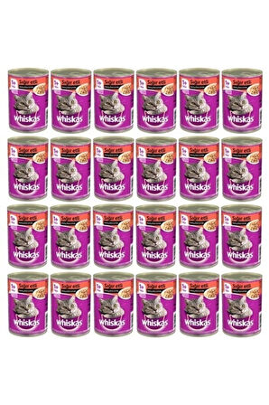 Whiskas 400 gr Biftekli (SIĞIR) Konserve 24'lü