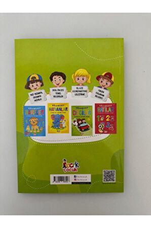 Eğlenceli Çizgiler Etkinlikli Boyama Kitabı (1 Adet)