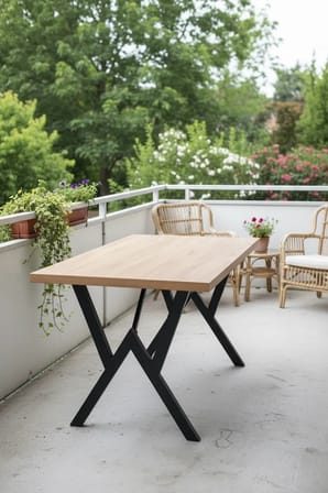 Double W Bahçe,yemek Masası,balkon Masası, Masa Takımı doublew masadb