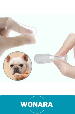 #DişKaşımaFırçası Özel Üretim Kedi Köpek Diş Fırçası Şeffaf Silikon Parmağa Takılan Ağız Bakım Aparatı Yumuşak Diş Eti Dostu Tartar Önleyici Evcil Hayvan Temizlik Kaşıma Fırçası