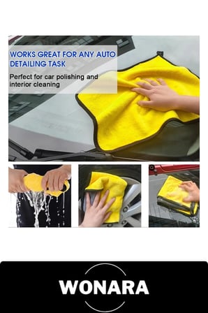 #TemizlikBezi Nano Teknoloji Yünlü Araç Temizlik Bezi Hassas Çizmez Oto Yıkama Bezi Derinlemesine Temizlik Yüksek Emici Ev Ofis Cam Yüzey Bakım Silme Bezi 30x30cm Profesyonel Bez