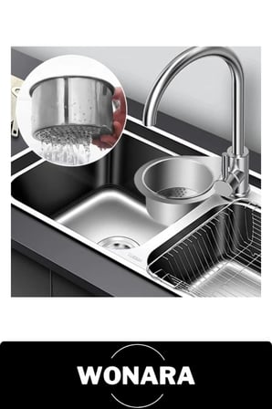 #DrenajSepeti Kuğu Tasarımlı Paslanmaz Çelik Lavabo Drenaj Sepeti Musluğa Asılabilir Mutfak Evye Süzgeci Yemek Artığı Atık Toplayıcı Delikli Tıkanma Önleyici Gider Filtresi Kolay Temizlenir