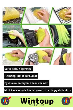 Seri Dayanıklı İz Bırakmaz Ele Yapışmaz Derinlemesine Temizlik Jel Hamuru