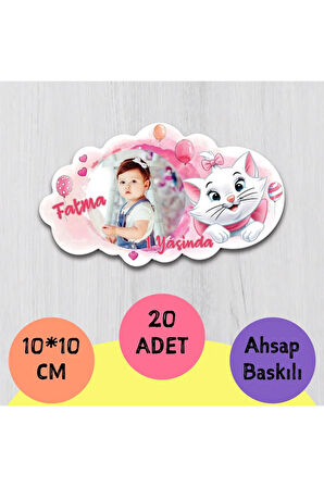 1-2-3-4-5-6 Yaş Magneti 50 Adet