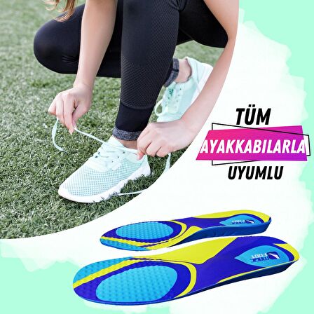 MagicFoot WorkEnergy İş Tabanlığı -Uzun Süreler Ayakta Çalışanlar İçin -High Memory Foam - Ortopedik Tabanlık