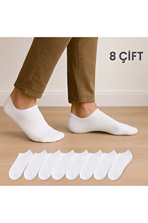 8'li Erkek  Kısa Patik Bilek Çorap