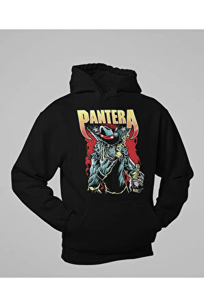 Pantera Müzik Grubu Baskılı Unisex Oversize Rock Metal Hoodie