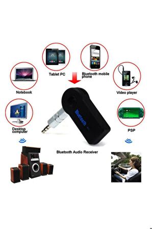 WASHA Bluetooth Araç Kiti Bt 3.50 Aux araç kit