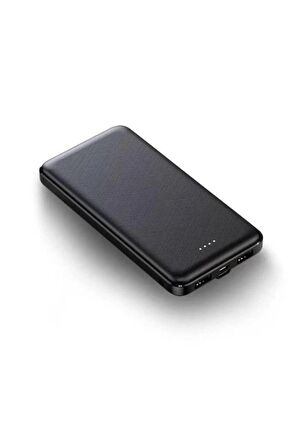 WASHA Çift Usb 10000 Mah Type-c Micro Çıkışlı A Powerbank Taşınabilir Şarj Cihazı WP-1