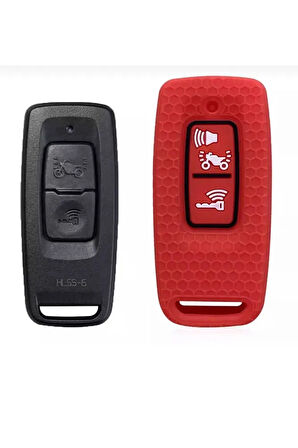 Honda Pcx 2021+ Üstü Yeni Kasa 2023+ Üstü Forza Uyumlu Silikon Anahtar Kılıfı 2.Resime Bakınız